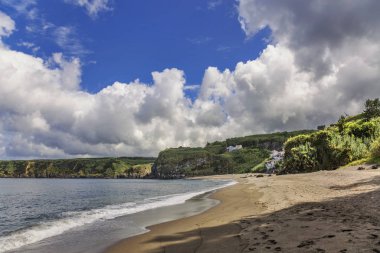 Moinhos plajı Sao Miguel Adası, Portekiz 