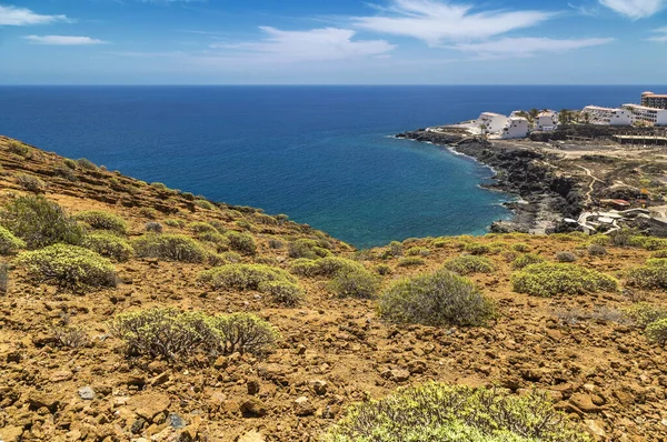 View Mountains Sea Blue Sky Tenerife Canary Islands Spain — Stock Photo, Image