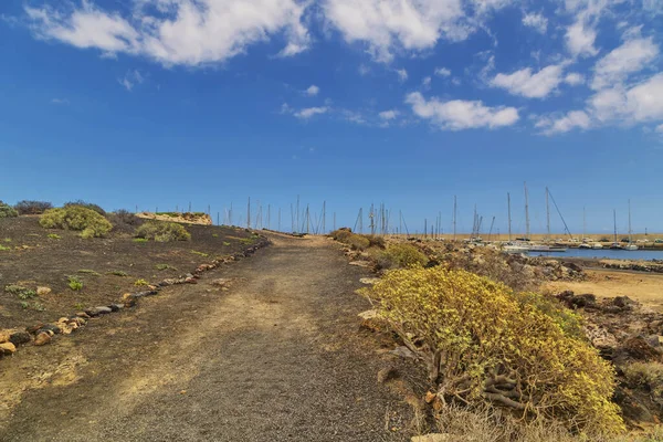 Droga Dla Pieszych Nad Morzem Teneryfie Wyspach Kanaryjskich — Zdjęcie stockowe