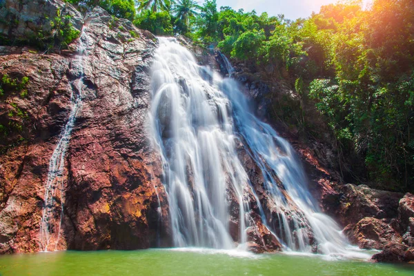 Cachoeira azul da ilha de Siquijor — Fotografia de Stock