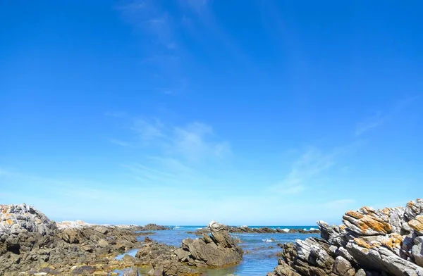 Mys Agulhas Nejjižnější Bod Afriky — Stock fotografie