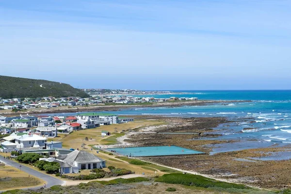 Мис Agulhas Південній Африці — стокове фото