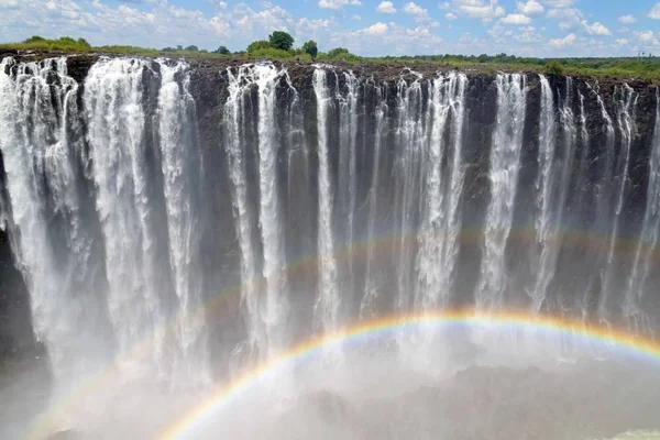 Найбільший Водоспад Вікторія Фолз Світі — стокове фото