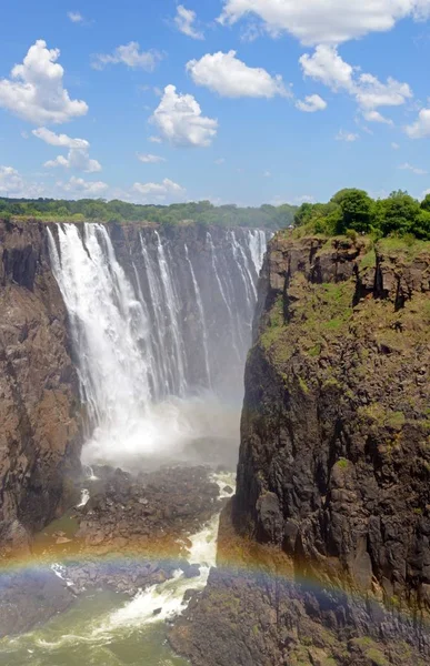 Grootste Waterval Van Victoria Watervallen Wereld — Stockfoto