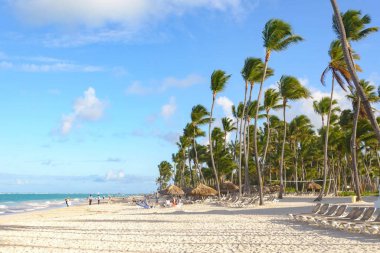 Dominik Cumhuriyeti 'ndeki Sunny Beach, Punta Cana