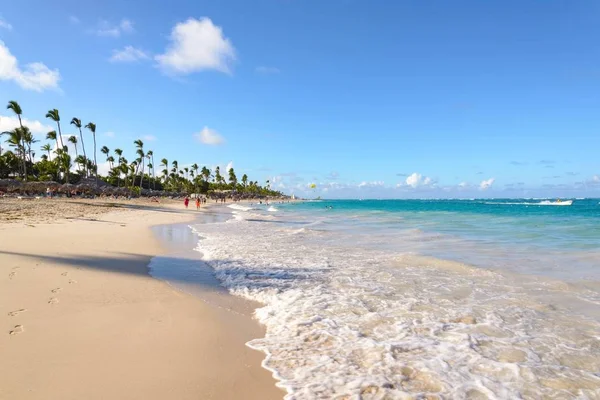 Plage Ensoleillée République Dominicaine Punta Cana — Photo