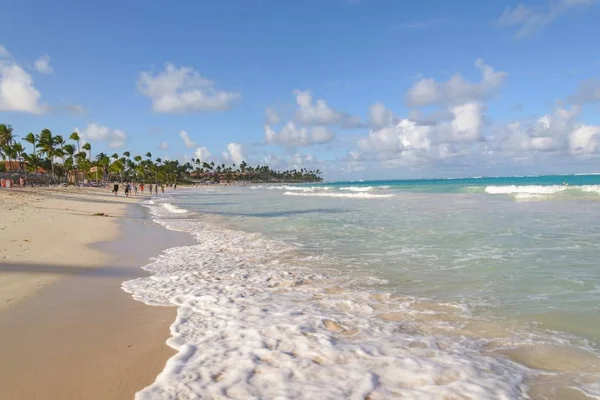 Plage Ensoleillée République Dominicaine Punta Cana — Photo