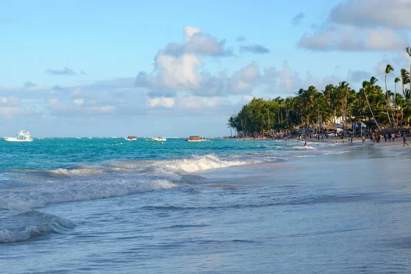 Sunny Beach Dominikai Köztársaság Punta Cana — Stock Fotó