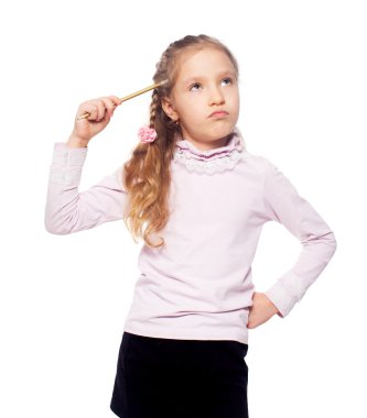 Beyaz düşünme kıza