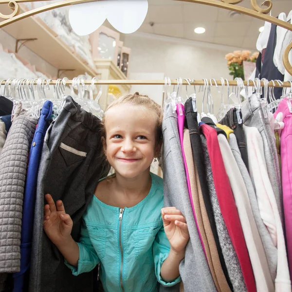 Child in a children's store — Stock Photo, Image