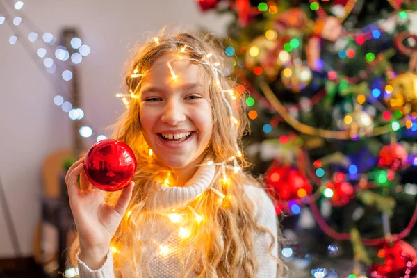Árbol de Navidad decoración infantil —  Fotos de Stock