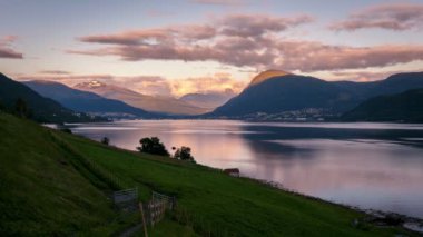 Orsta Norveç'te hızlandırılmış görünümü