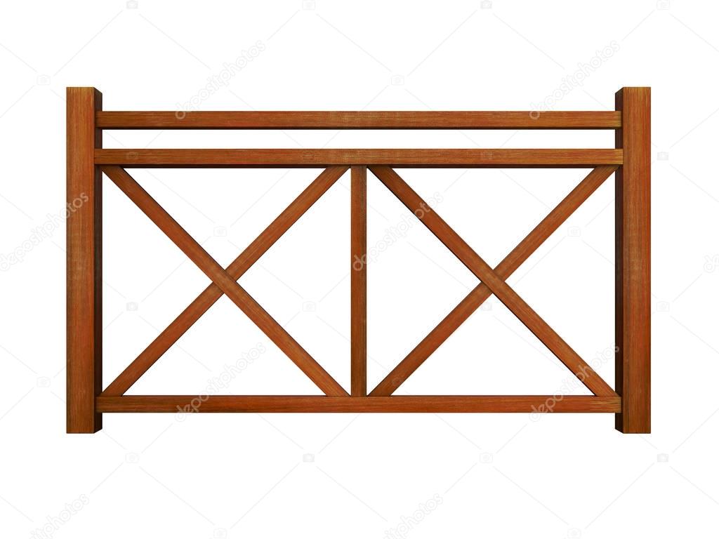 Ipe design wood railing 