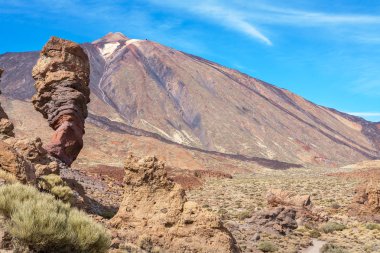 Teide Milli Parkı. Tenerife, Kanarya Adaları, İspanya