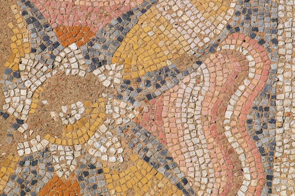 Antiguo mosaico. Dion, Pieria, Grecia —  Fotos de Stock