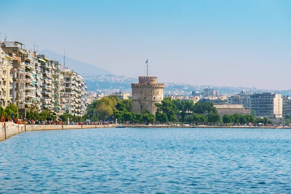 El paseo marítimo de Salónica. Macedonia, Grecia —  Fotos de Stock