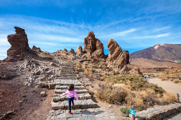 Teide Nemzeti Park. Tenerife, Spanyolország — Stock Fotó