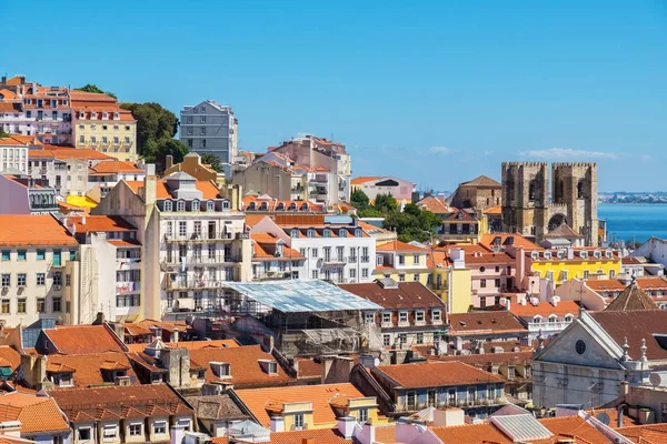 Panoráma města Lisabon. Portugalsko — Stock fotografie