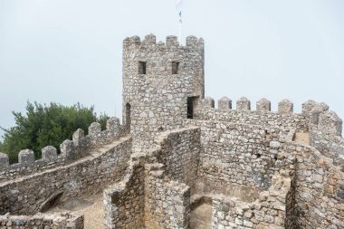 Harabe Mağribi Kalesi. Sintra, Portekiz