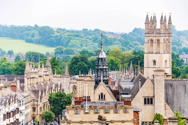 Оксфорд міський пейзаж. Англія — стокове фото