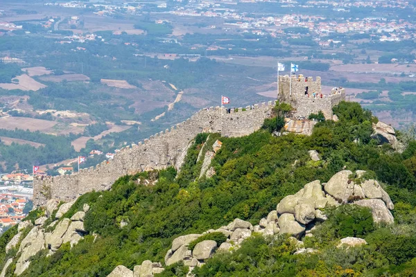 Mağribi Kalesi. Sintra, Portekiz — Stok fotoğraf