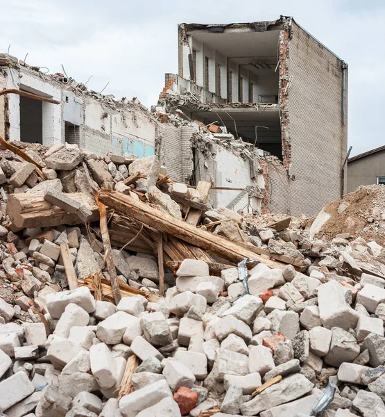 Demolished building — Stock Photo, Image