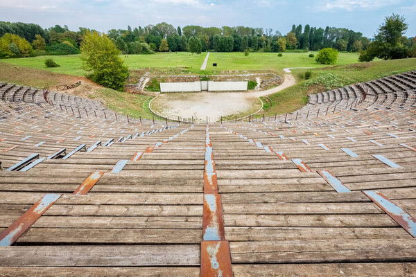 Hellenistic Theater. Dion, Pieria, Greece