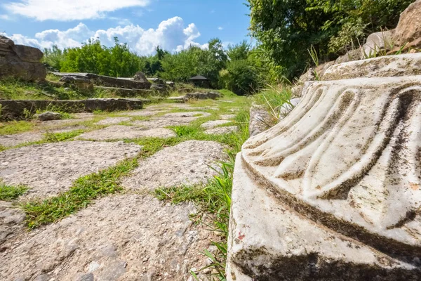 Antiguas ruinas. Dion, Pieria, Grecia —  Fotos de Stock