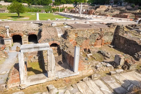 Салоніки Римського форуму. Македонія, Греція — стокове фото