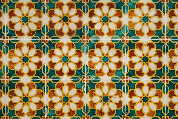 Керамическая плитка Azulejo. Португалия — стоковое фото