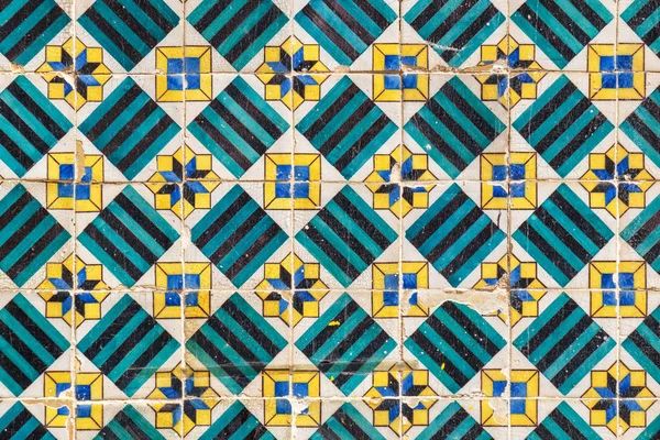 Azulejo telhas cerâmicas. Portugal — Fotografia de Stock