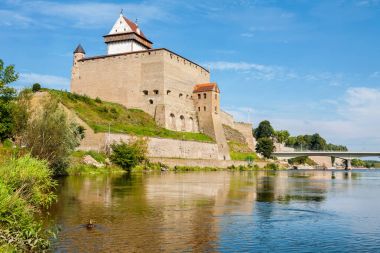 Narva Kalesi. Estonya, AB