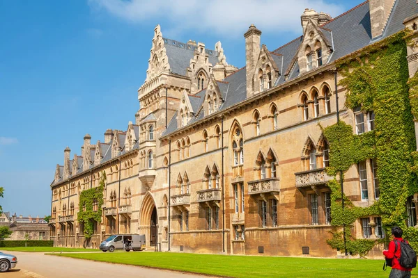 Kolegium Kościół Chrystusa. Oxford, Anglia — Zdjęcie stockowe