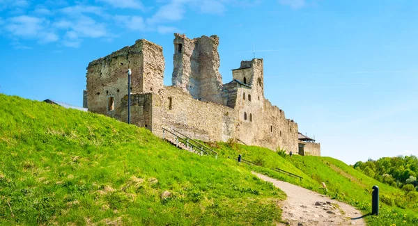 Vue Panoramique Sur Ruine Château Livonien Ordre Rakvere Estonie — Photo