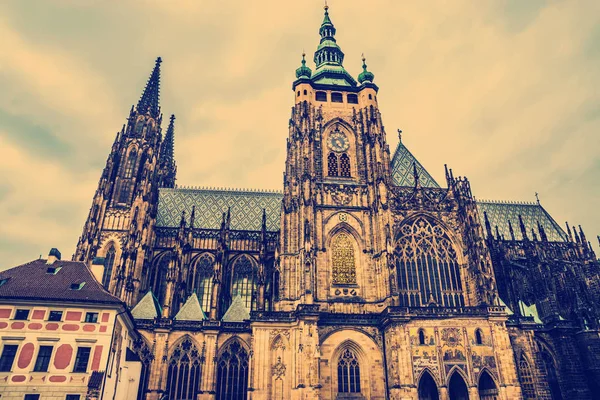 Catedral de São Vito Praga, República Checa . — Fotografia de Stock