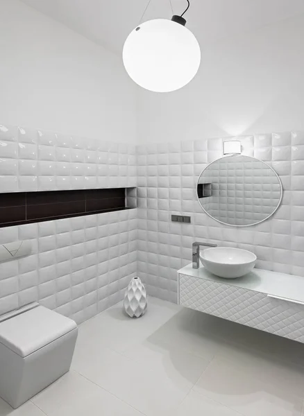 Modern restroom interior — Stock Photo, Image