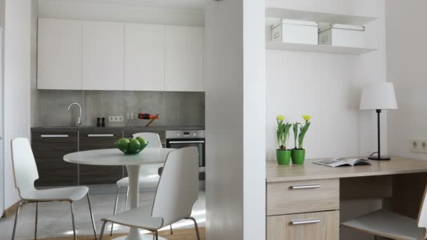 4 k. innere moderne Wohnung im skandinavischen Stil mit Küche und ... 4 k. innere moderne Wohnung im skandinavischen Stil mit Küche und ...