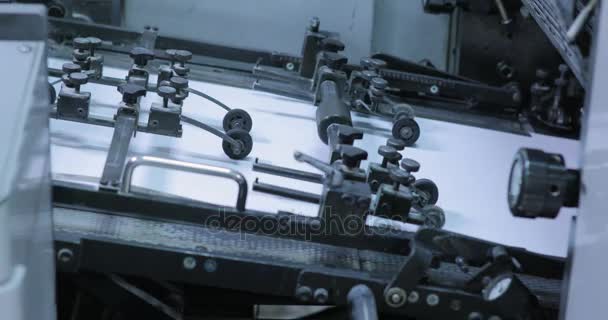 인쇄 집에 기계 — 비디오