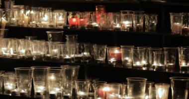 düşük ışık ortam shot mum kadar gerçek kilise kilise olay gece boyunca aydınlatma