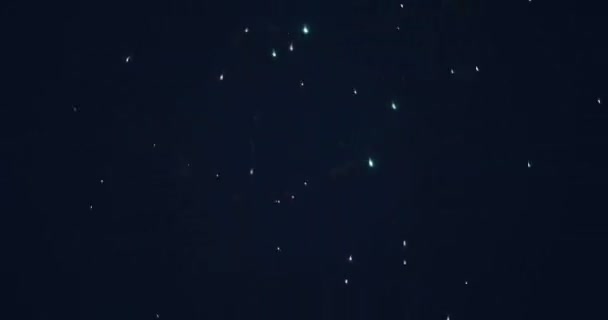 Feux d'artifice colorés à Holiday Night 4k