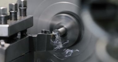 Torna Torna paslanmaz çelik clouse-up Metal detay ve fabrika