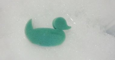 Banyo kauçuk Ducklingr kopya alanı ile suda yüzen