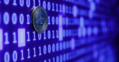 monitör ikili kod ile karşı bitcoin. Kripto Döviz altın Bitcoins - Btc - Bit sikke.