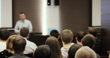 İş İnsanları Semineri Konferansı Toplantı Ofisi Eğitim Konsepti