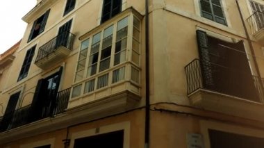 4 k eski Caddesi Palma. Palma başkenti ve en büyük Balear Adaları İspanya'nın otonom ada Mallorca üzerinde olduğunu.