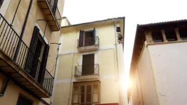 4 k eski Caddesi Palma. Palma başkenti ve en büyük Balear Adaları İspanya'nın otonom ada Mallorca üzerinde olduğunu.
