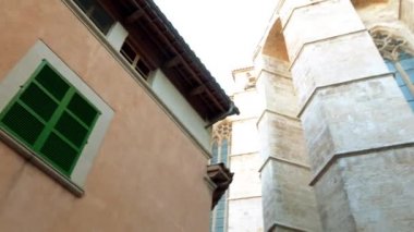 Genellikle La Seu adlandırılan katedral Della Palma, daha fazla olduğunu önceden varolan bir Arap Camii sitede inşa Palma, Majorca, İspanya, içinde bulunan Gotik Roman Katolik Katedrali.