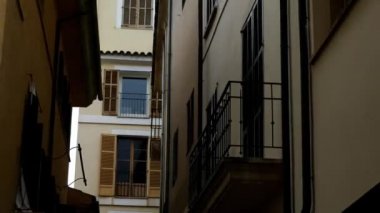 4 k eski Caddesi Palma. Palma başkenti ve en büyük Balear Adaları İspanya'nın otonom ada Mallorca üzerinde olduğunu.