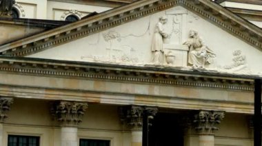 Fransız (reform) Kilisesi, Berlin Gendarmenmarkt Deutscher Dom (Alman Kilisesi), eski bir kilise Almanca konuşan Richard karşısında üzerinde bulunan Friedrichstadt, Berlin, Almanya,.