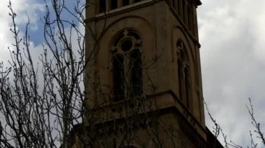 Immaculate Conception, San Magin 4 k Kilisesi. Palma de Mallorca, İspanya Balear Adaları otonom tarihi şehir merkezi.